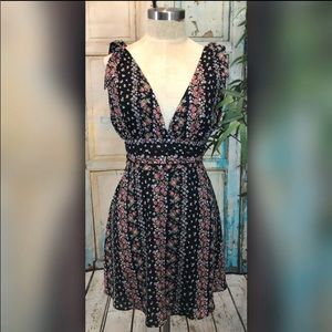 F21 boho summer mini dress M